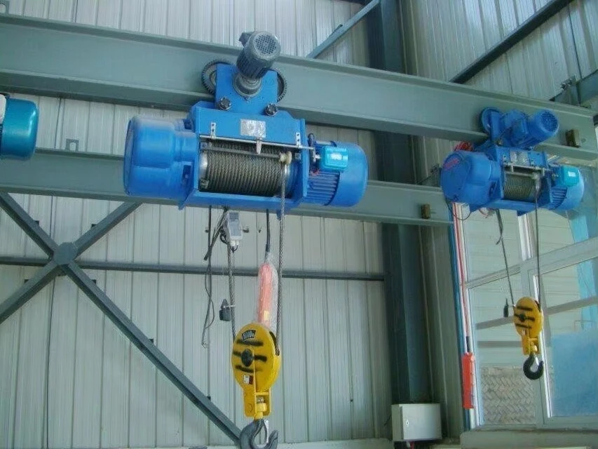 5 Ton 500 kg  7.5 Ton cd Winch 220v Portable Electric Wire Rope Hoist 400/800kg