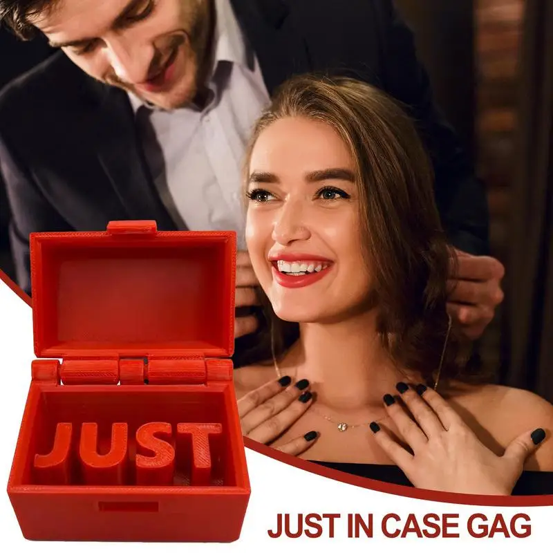 Halloween Gag Case Halloween Prank Box Grappige Woordspeling Gag Box Verrassing Nieuwigheid Joke Toy Herbruikbare vakantiebenodigdheden voor feesten