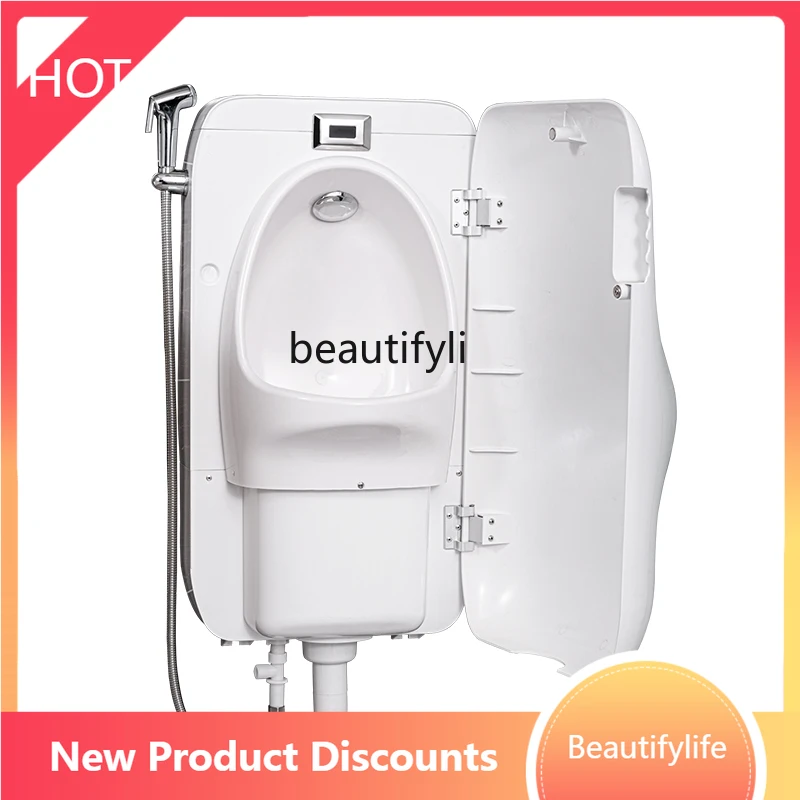 

Household urinal wall-mounted male urinal pool sensor flush valve diaper