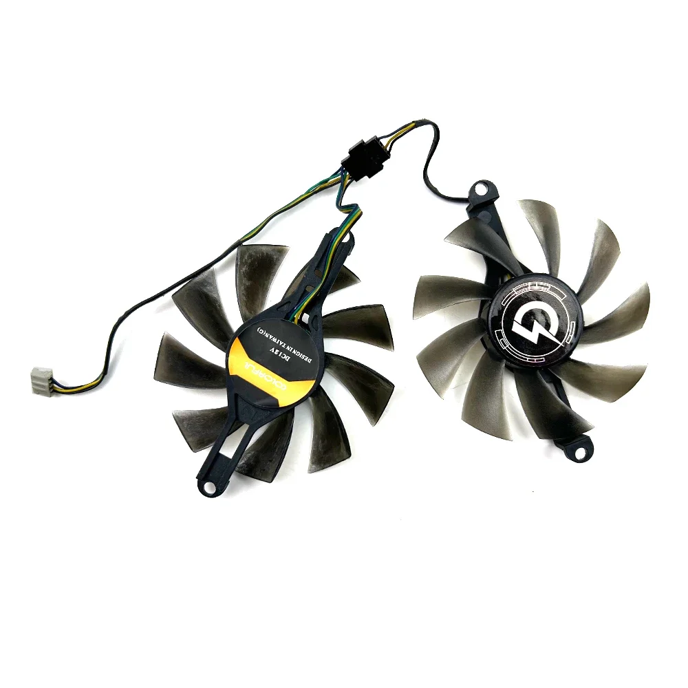 NEW Cooling Fan 85mm 4pin 75mm RX580 GPU FAN PELADN RX580 8GB 256Bit 2048SP GDDR5 Card Graphics Fans