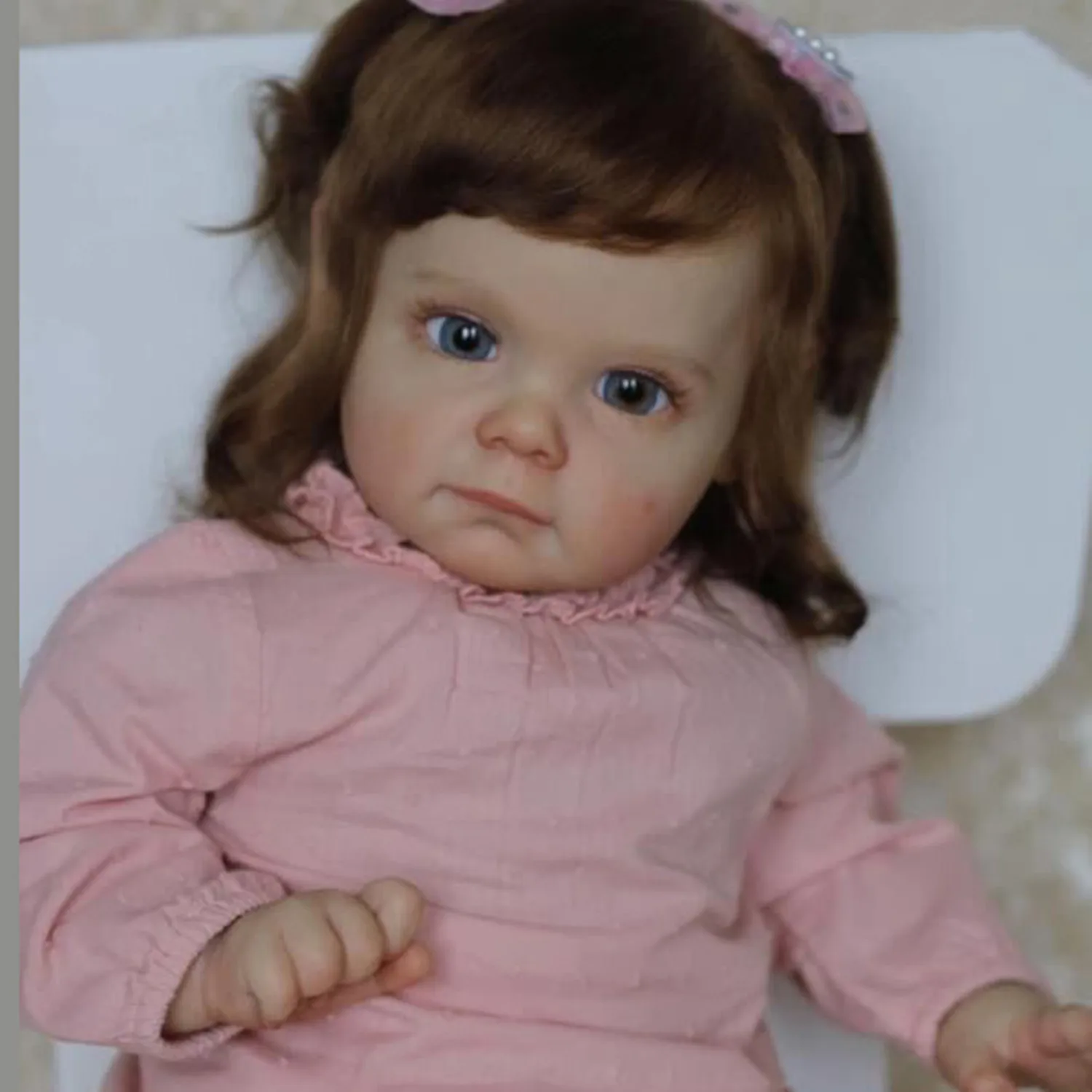 Muñecas Reborn Maggi para niños pequeños, muñeca realista, muñeca recién nacida, muñecas Reborn de vinilo, juguete para niñas, juguete artístico, juguete de regalo de cumpleaños