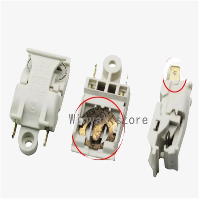 3PCS White Hot Water Kettle Switch 250V 16A