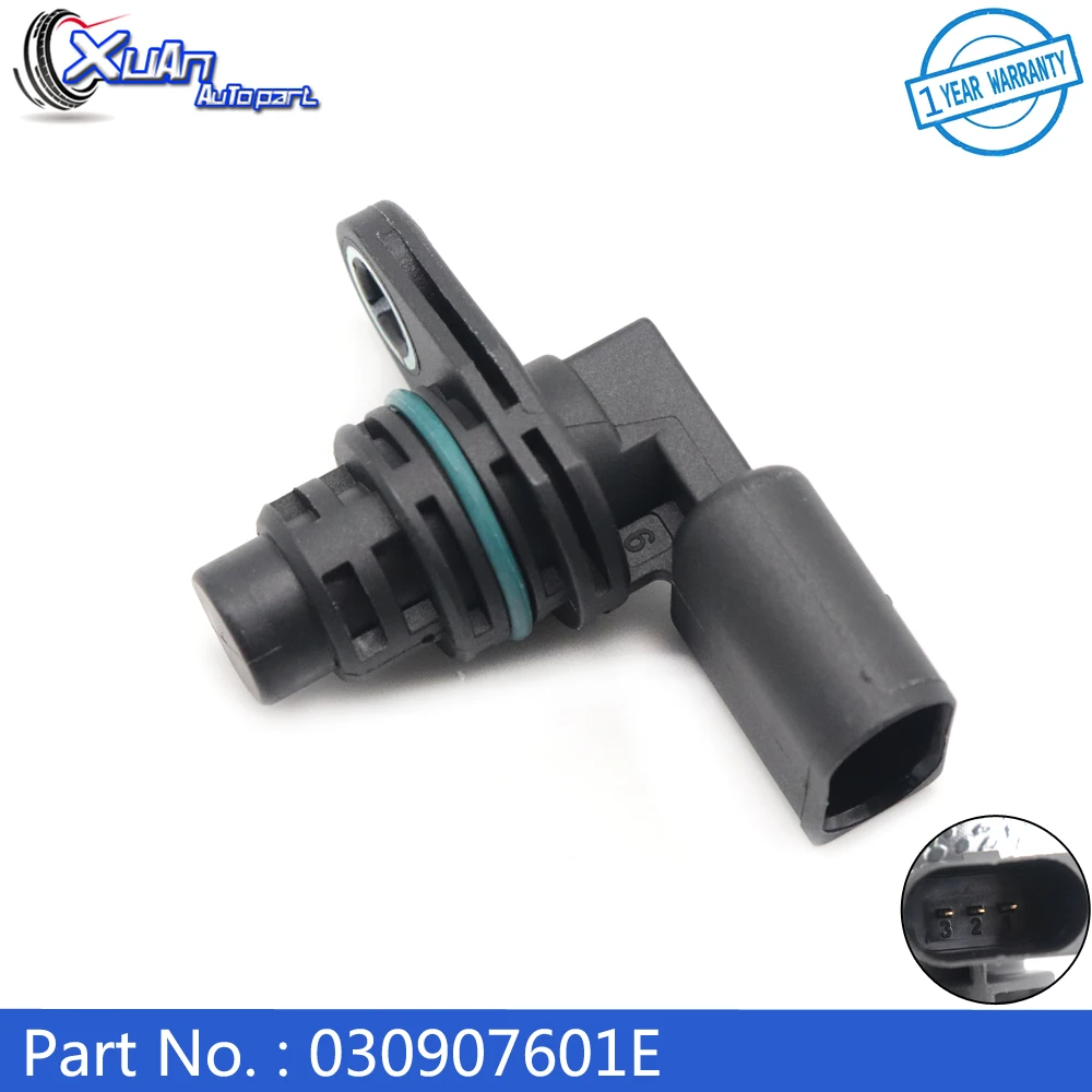 XUAN CPS Camshaft Position Sensor 030907601E for Audi A1 A2 Q7 TT for Volkswagen Beetle Golf Seat Altea Skoda Fabia 030907601D