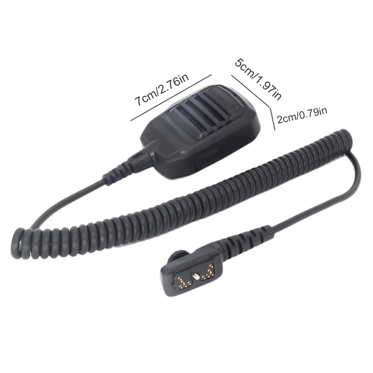 

ABAN PTT Handheld Mic Microphone for HYT PD702 PD700 PD700G PD780 PD780G PD780GM PD782 Walkie Talkie Two Way Radio