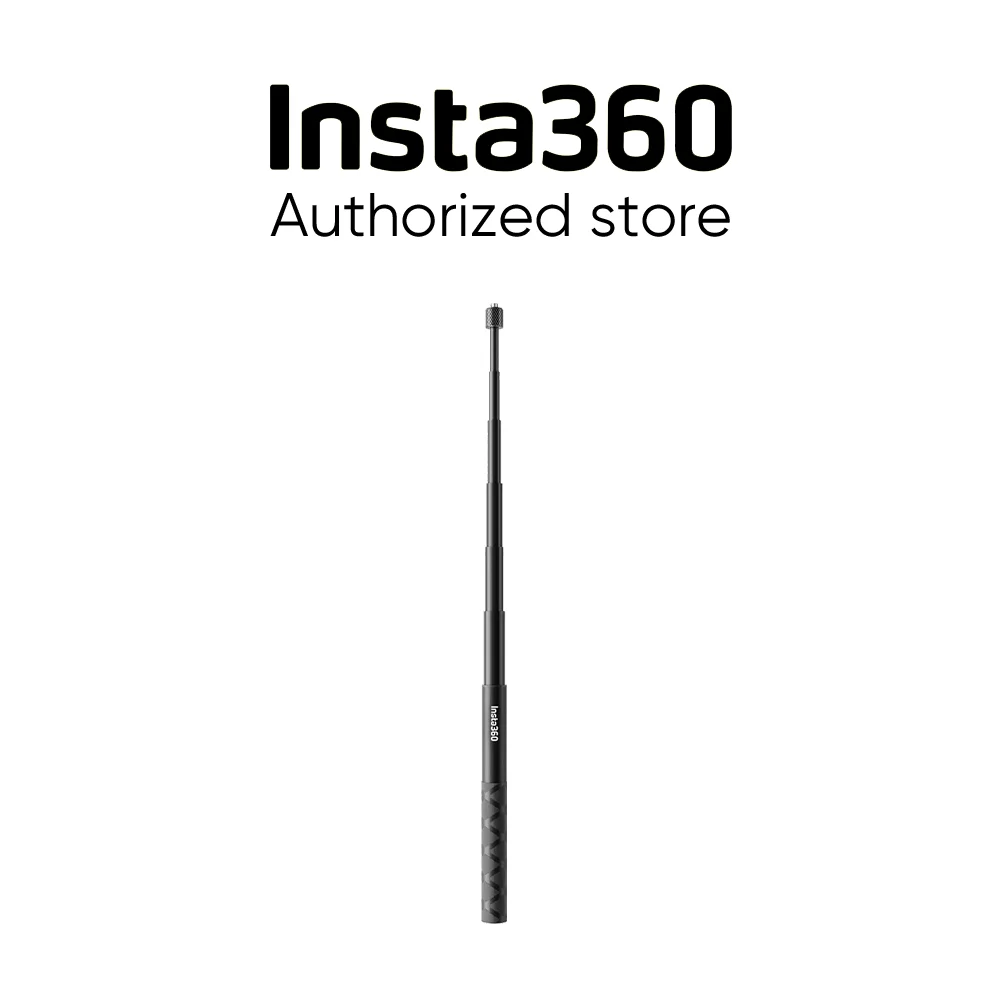 100% Original Insta360 114cm Invisible Selfie Stick - Auto-removed in 360 shots to give you incredible third-person shots