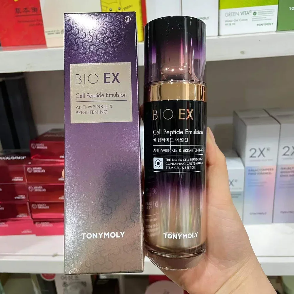 

Korea Tonymoly BIO EX Cell Peptide Emulsion 130ml Moisturizing Anti-wrinkle Brightening Firming Anti-aging Skin Care Product