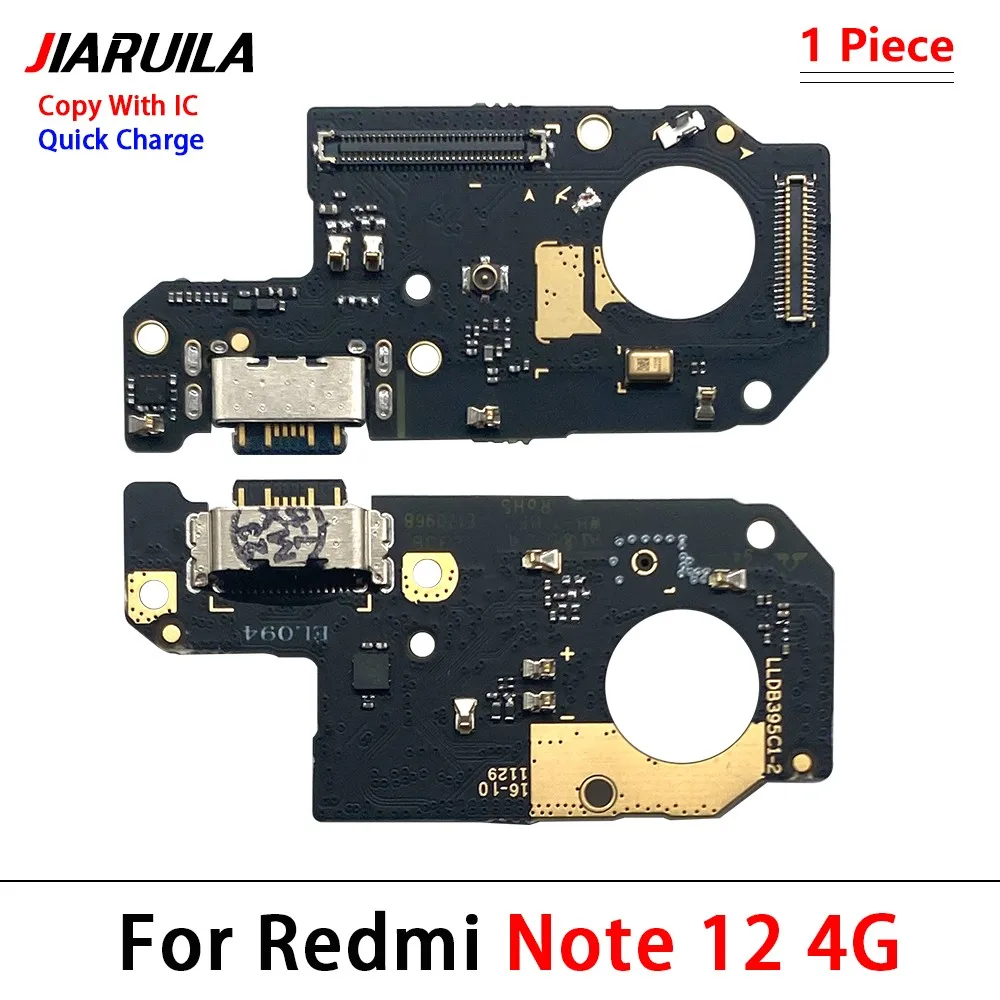 Dock Connector Micro USB Charger Charging Port Flex Cable Microphone Board For Xiaomi Redmi Note 10 Pro 10s 11 11s Pro 4G 5G 12