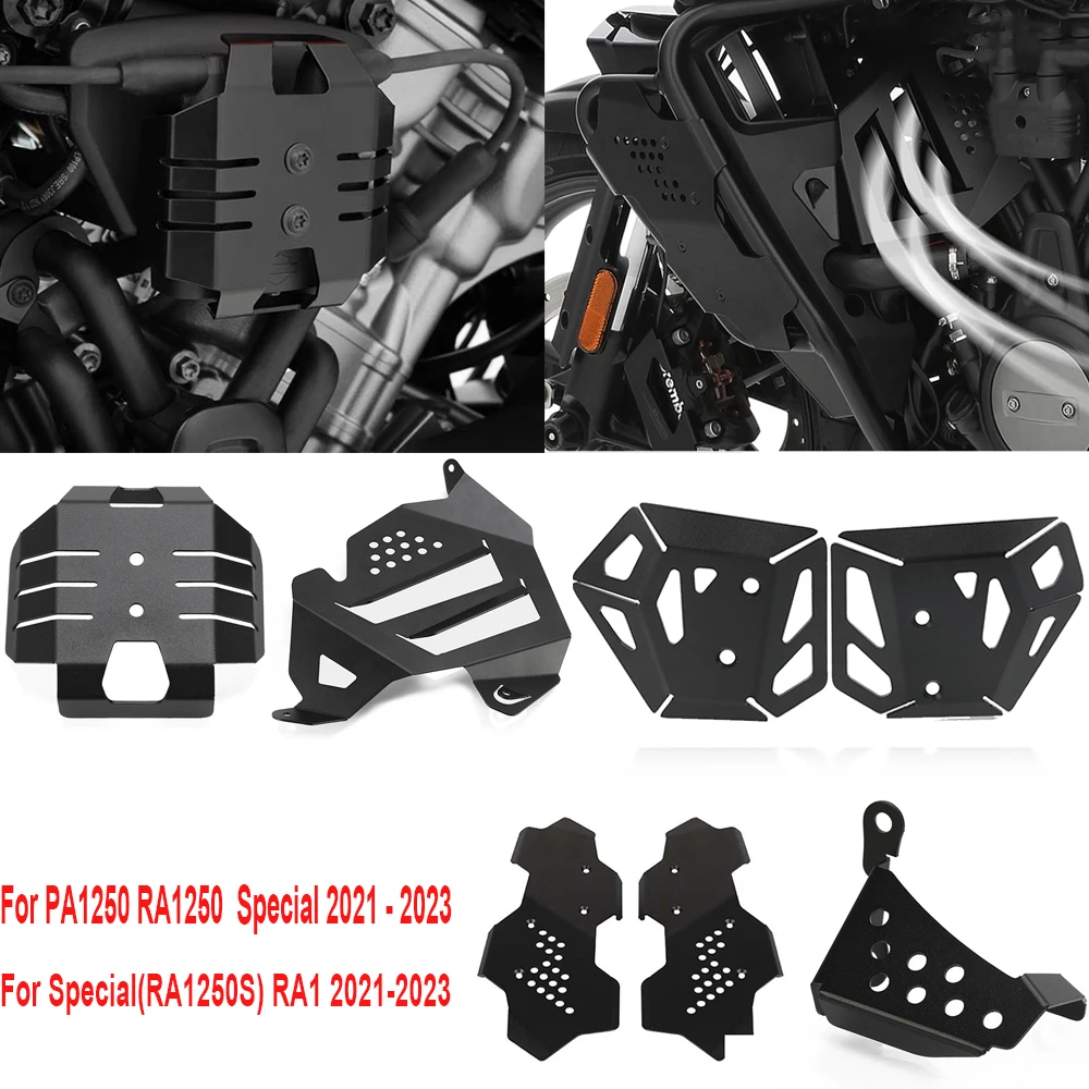 

For Pan America PA1250 RA1250 Special 2021-2023 Brake Cylinder Ignition Coil Sidestand Switch Guard Cover Side Fairing Protector