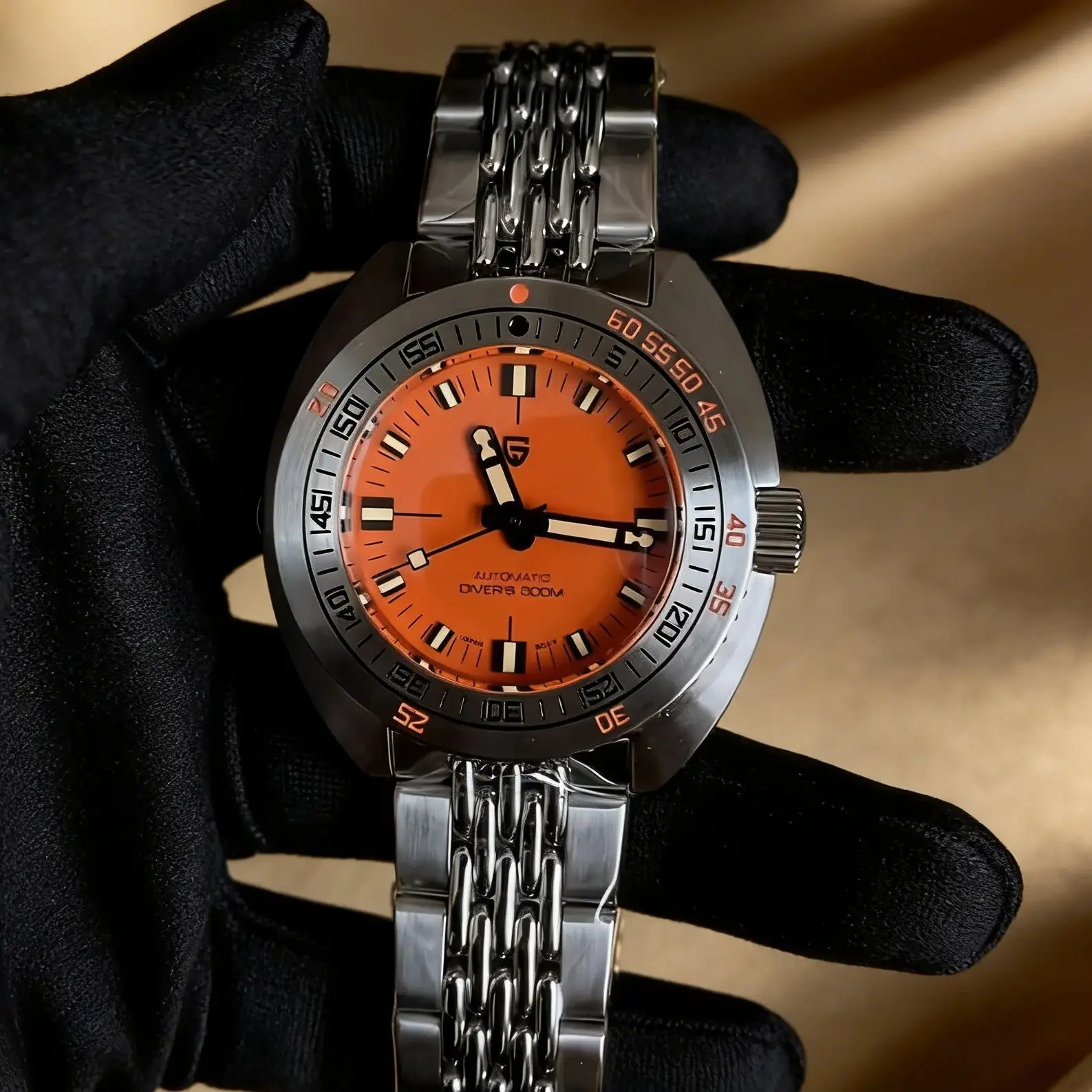 Pagani Design 2026 Men's Mechanical Watch 8215 PD1719 Sapphire Crystal 300M Waterproof Stainless Steel Diver Watch Reloj Hombr