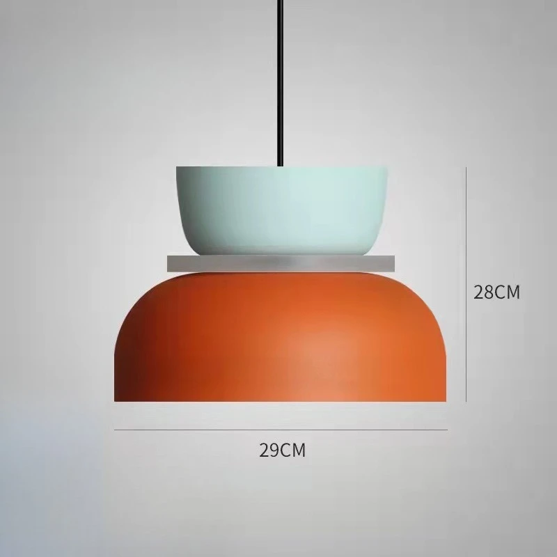 

Minimally Designed Nordic Large-sized Pendant Light, Restaurant Light, Modern Bedroom, Cozy Macaron, Memphis Halo Pendant Light