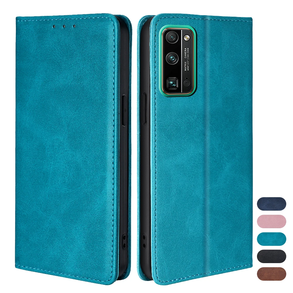 

GEFENIS Case For Honor 30 20 10 8 Pro 10X 9X Lite 30S 9A V9 Magnetic Flip Phone Case Luxury Leather Card Slots Wallet Case Cove