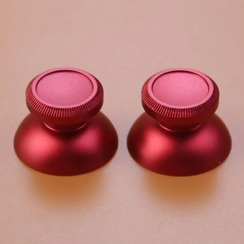JCD 2PCS Metall Analog Joystick Thumb-Stick Grip Cap Für PS4 Pro Xbox One Slim Serie X S Controller Zubehör
