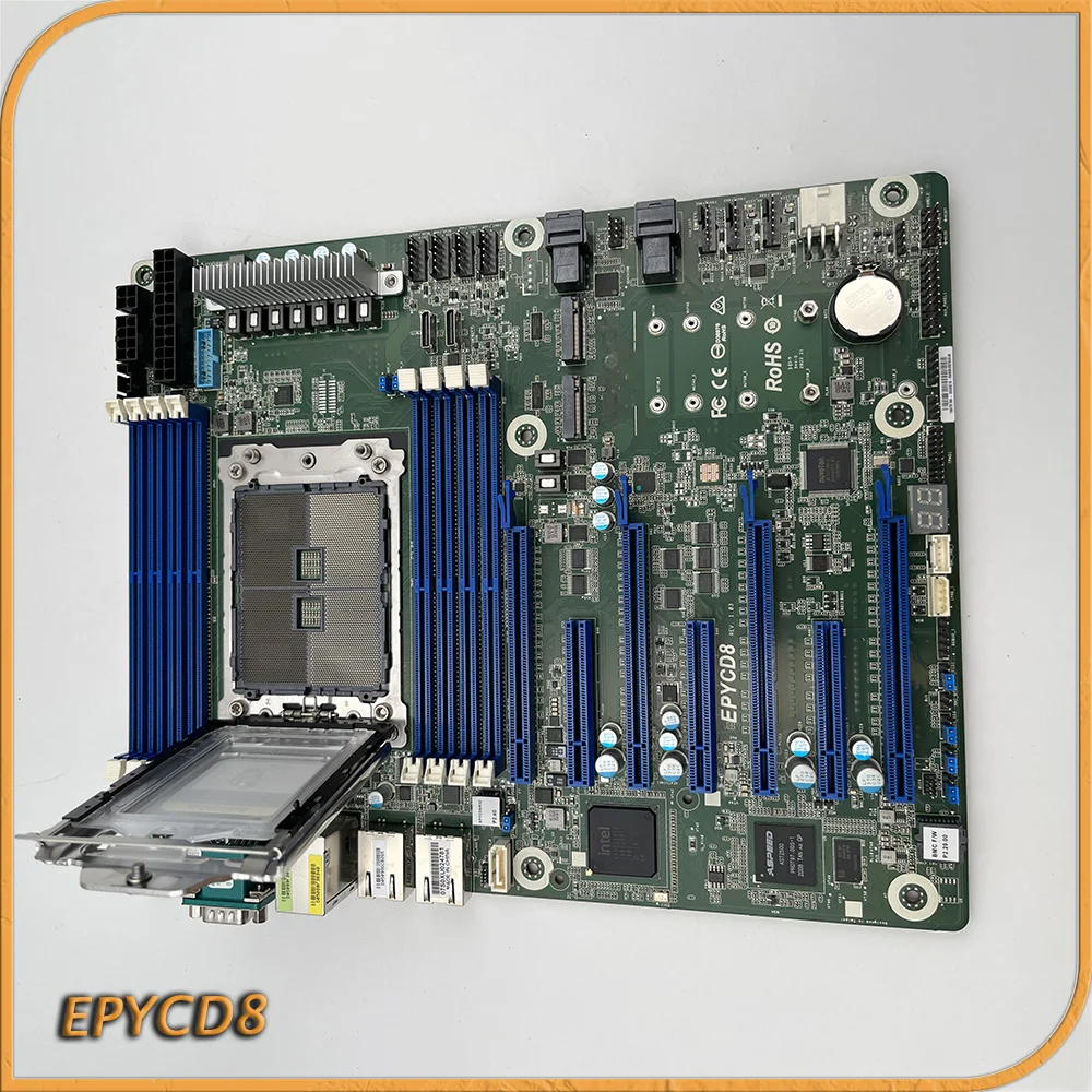 For ASROCK Server Workstation Motherboard IPMI Supports 7002/7001 EPYCD8