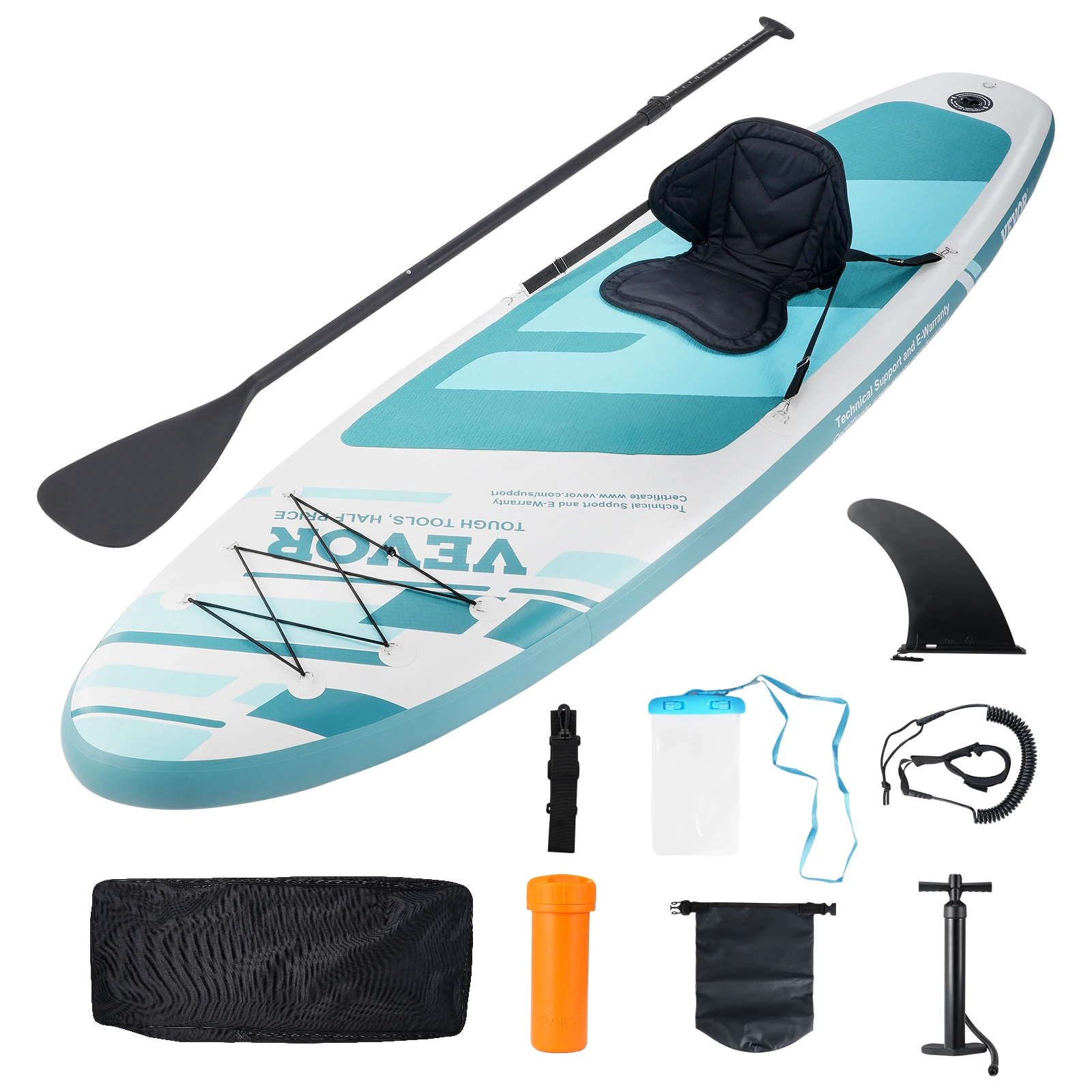 VEVOR Inflatable Stand Up Paddle Board 10' x 33