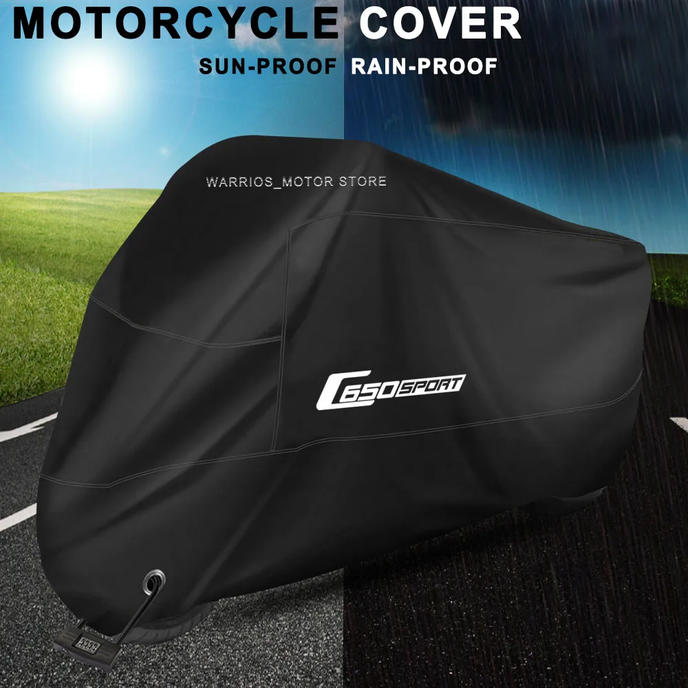 For BMW C650 SPORT C650GT C 650 GT 2012-2020 Motorcycle Cover UV Protection Dustproof Snowproof Motorcycle Waterproof Cover