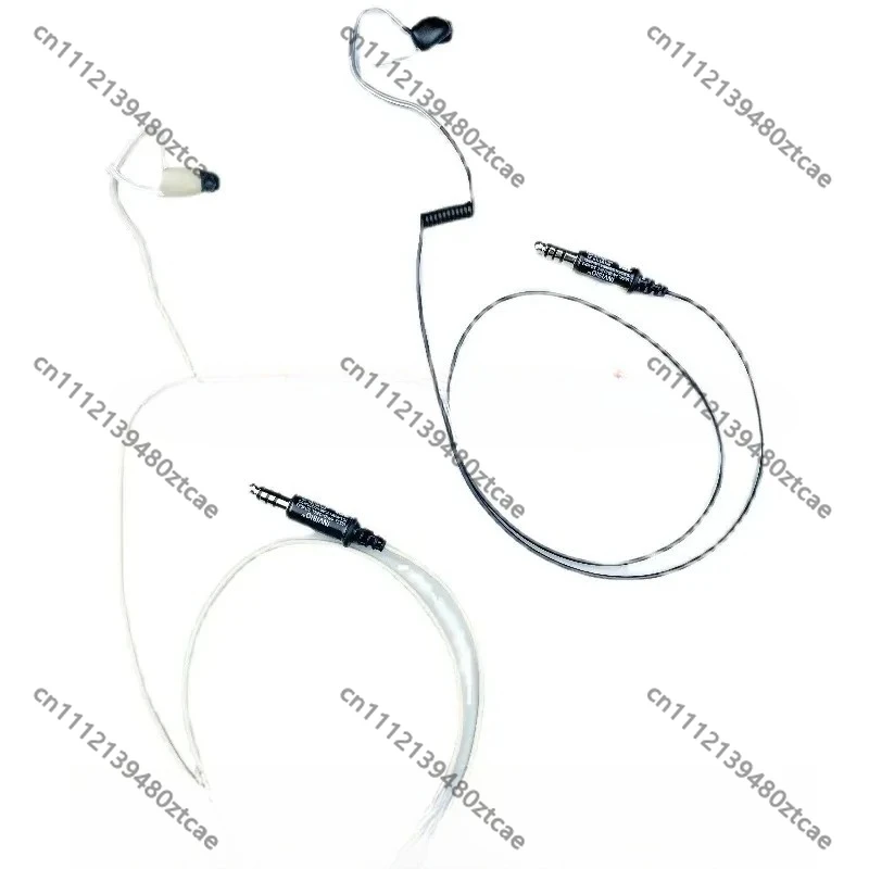 

M3 In Ear Bone Conduction Headset, Four Section Plug Wired Earphone, Tactical Communication Audio Accessory