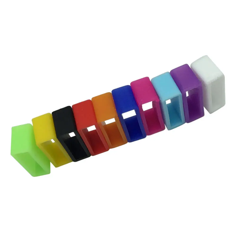 

20Pcs Smart Band Safety Buckle Silicone Secure Clasps Anti-Separation Colorful Fastener Rings for Activity Wear Comfort Fit