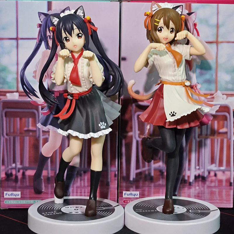 

Подлинный Furyu K-On! Накано Азуса Аниме Периферийная фигурка Акияма Мио Фигурка Модель Хирасава Юй Коллекция Модель Игрушки Подарки