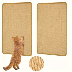 1pc Sisal Cat Mat, Wear-resistant Scratch-resistant Non-drop Dander Scratch