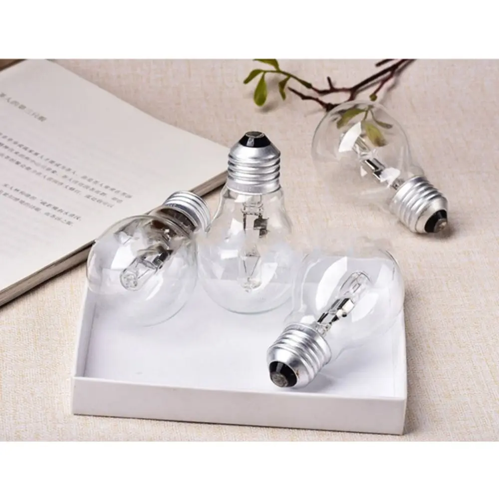 A55 E27 28W-100W Replace Lamps Halogen Bulbs Halogen Energy-saving Lamps Candles Pointed Bulbs Tungsten Halogen Lamp