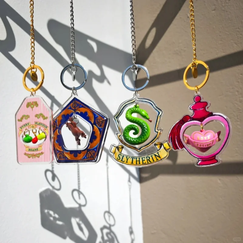 

MINISO Harry Potter Series Acrylic Swinging Blind Box Pendant Magic Academy Cute Pendant Blind Bag Surprisegift