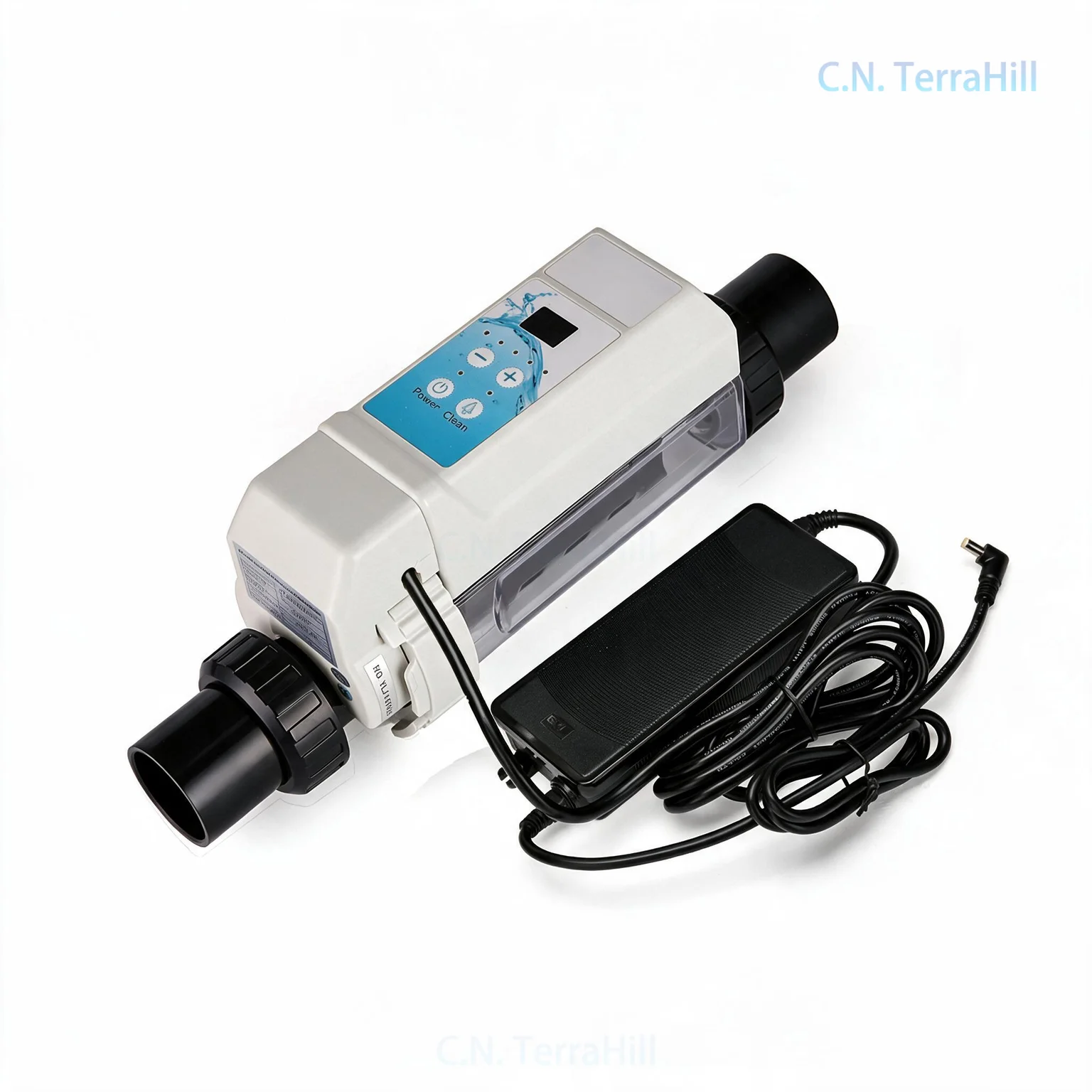 Swimming Pool Salt Chlorine Generator Cell, Salt Water Chlorinator for Inground/Above Ground Pools, 110V-240V Electrolytic Salt