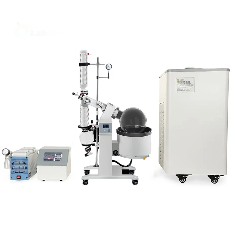 WEIAI 5L 10L 20L 50L Essential Oil Extractor Distillation Chemical Industrial Labo Rotavapor Rotovap Vacuum Rotary Evaporator