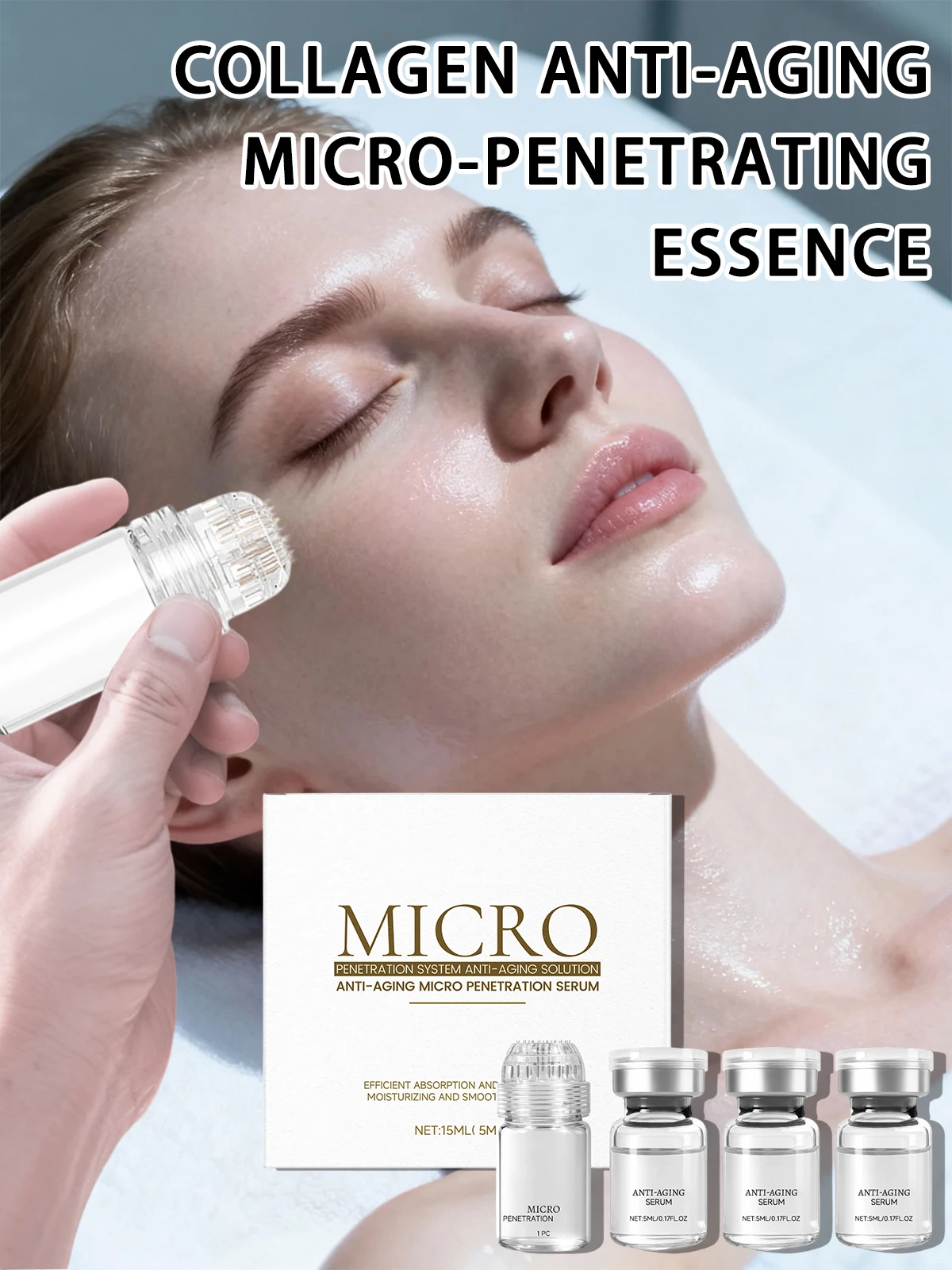 Advanced Collagen Repair Skin Care Set - Firming Lifting Anti-Sagging Hydrating Nourishing Rejuvenating Best Seller Flash — Advanced