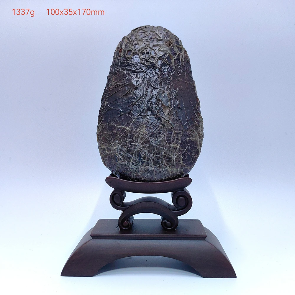 HzzzR Asian Natural Stone Crystals Natural Home Office Decoration Moire Stone Cadeau Homme Men Gifts Suiseki 수석 Rough Stone