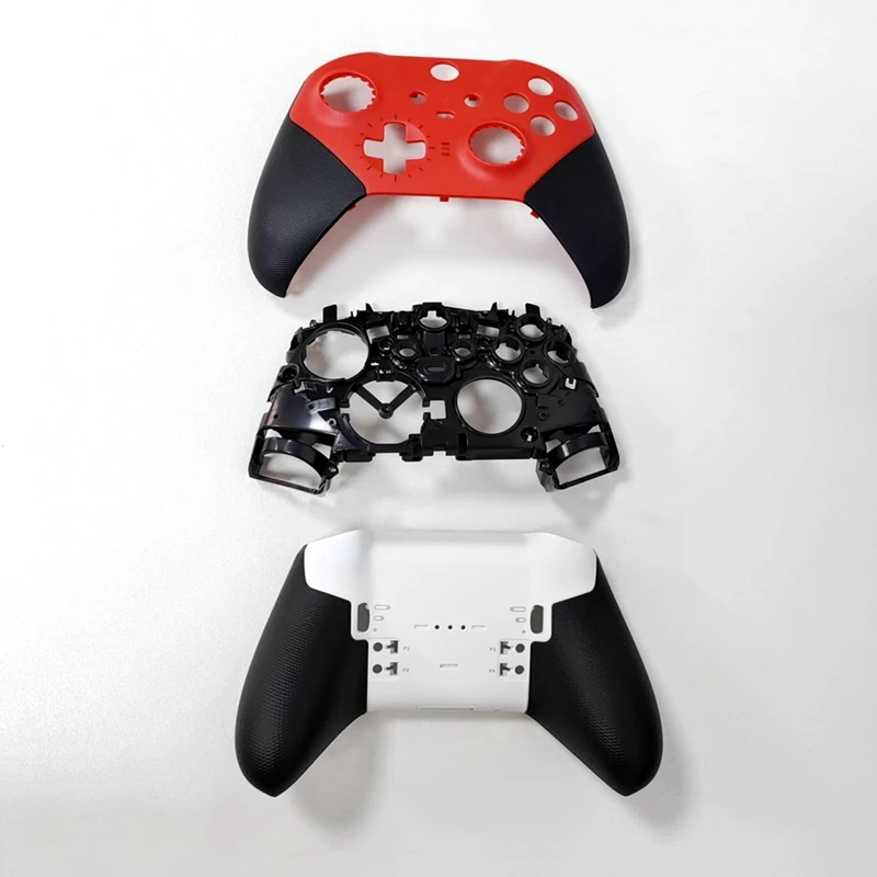 أفضل العروض لسلسلة النخبة 2 وحدة تحكم أساسية مجموعة كاملة الإسكان شل غطاء حماية إطار ABXY LT RT أزرار LB RB Ki