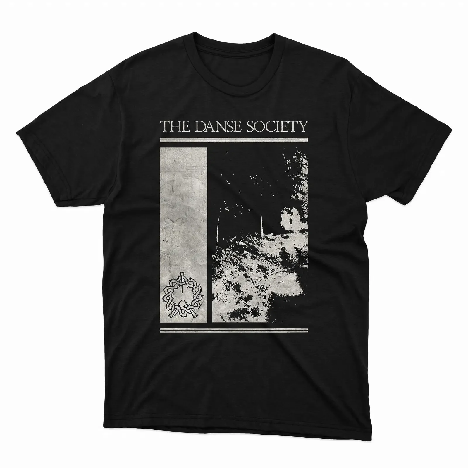 The Danse Society T Shirt 80s Gothic Rock Darkwave vintage Washed Stylish Stretched fashion Top For Everyday Wear Comfortable