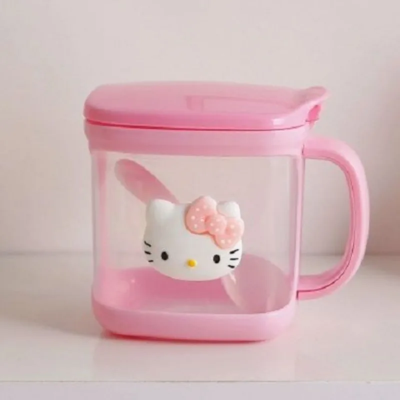 Cartoon cute Sanrio hellokkitty My melody little twin star new men and women home kitchen storage condimento box necessità quotidiane