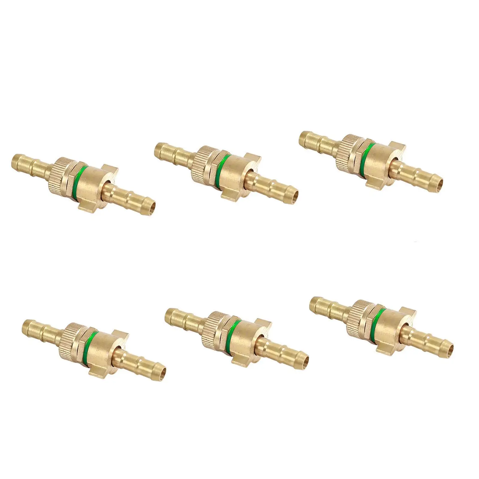 6x Kit Perbaikan Selang Fitting Duri Selang Konektor Selang Udara untuk Udara Air Gas