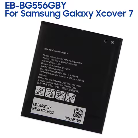 NEW Replacement Battery EB-BG556GBY For Samsung Galaxy Samsung Galaxy Xcover 7 XCover7 G556B G556BU1 G556B/DS 4050mAh