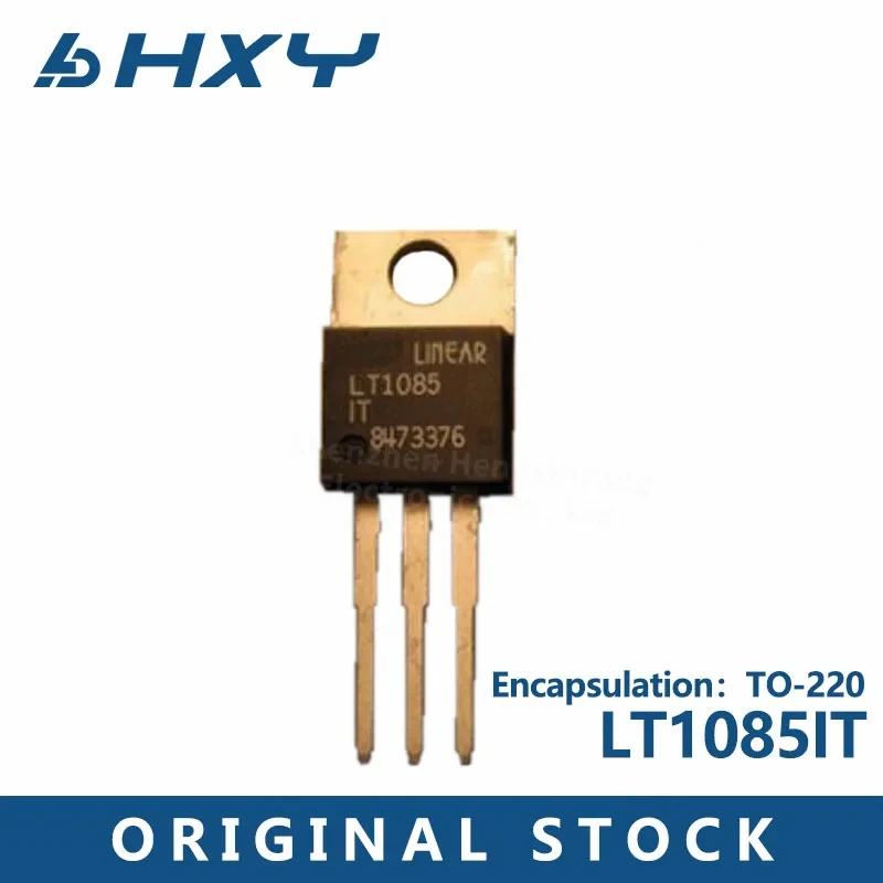 10PCS LT1085IT low-voltage differential Regulator TO-220 three-terminal voltage regulator 3A Current withstand 12V