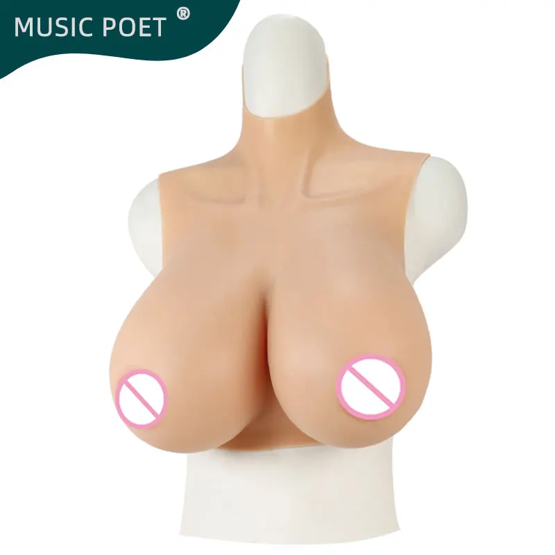 Huge Realistic Fake Boobs Artificial Large Silicone Breast Form for Crossdressers Drags Mastectomy Transgender