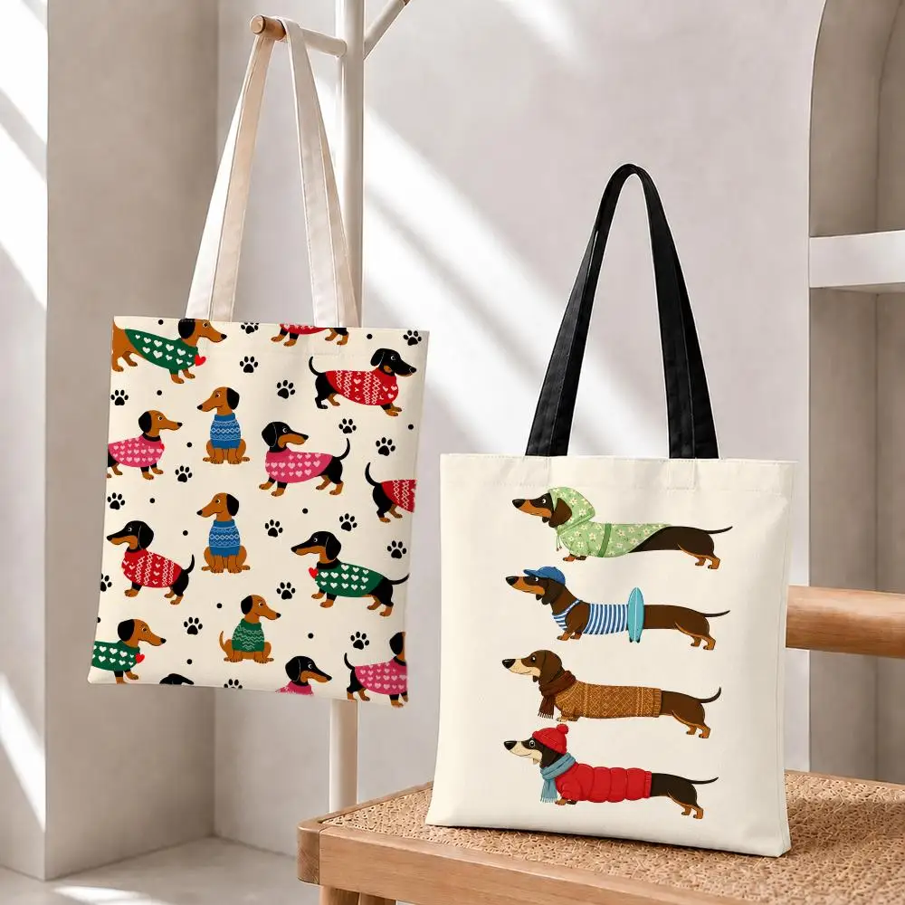 E=MC² Coffee Cat Funny Graphic Storage Bags Women Stylish Large Capacity Tote Shoulder Bag Multi‑purpose Storage Handbag