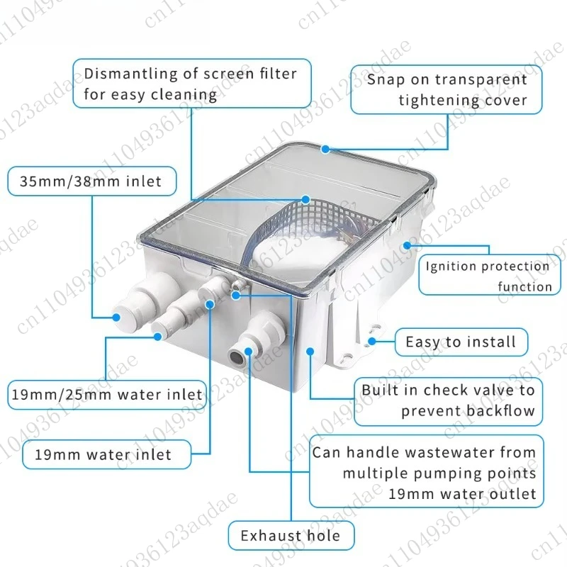 G750 Marine Drainage Pump High-Quality Marine Shower System For Marine Low-Pressure High-Capacity 12V/24V DC Bilge Pumps