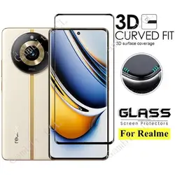 Full Glue Cover Tempered Glass For Realme 11 Pro+ 6.7