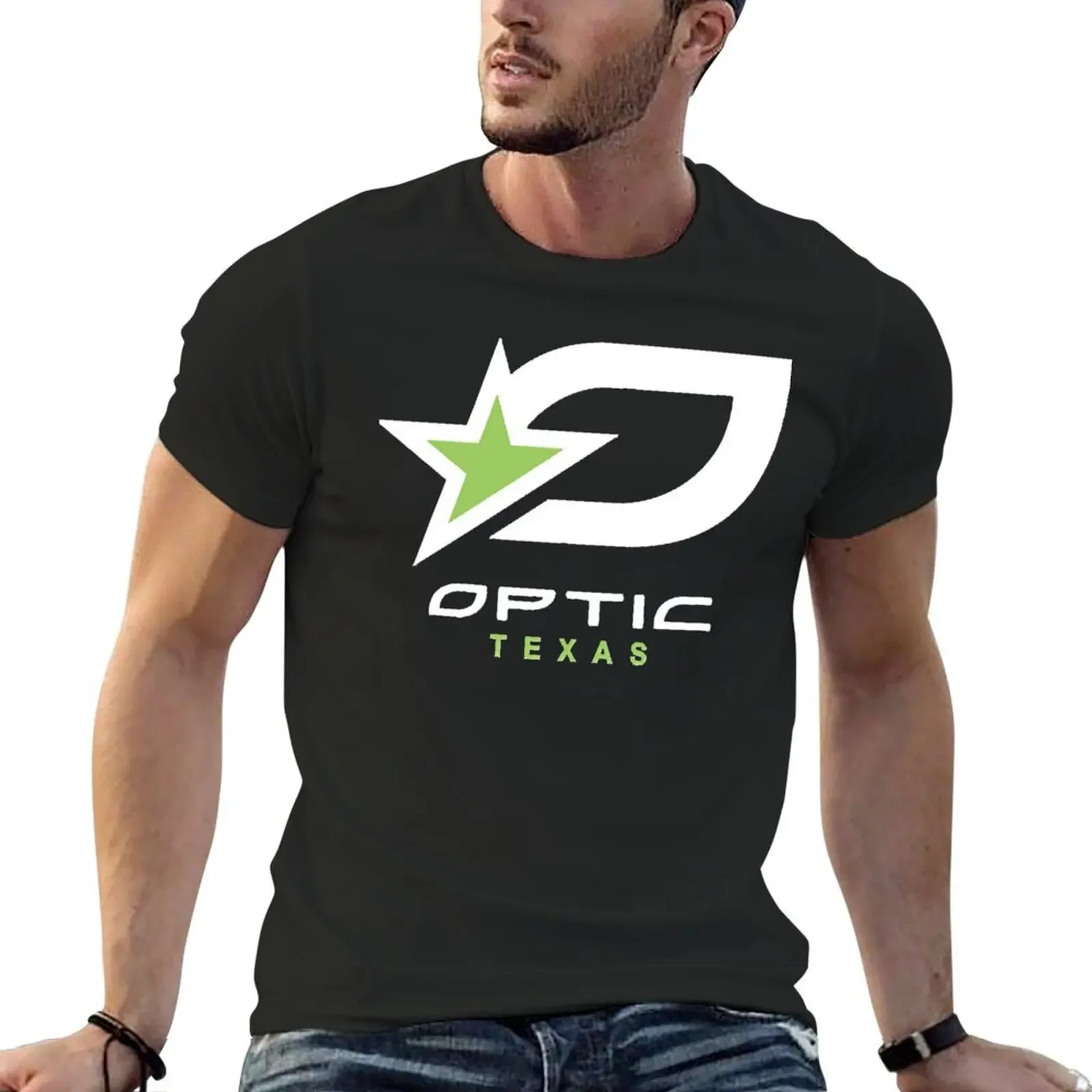 

OpTic Texas Merch Shirt Essential T-Shirt aesthetic clothes cute tops oversized t shirt mens clothing