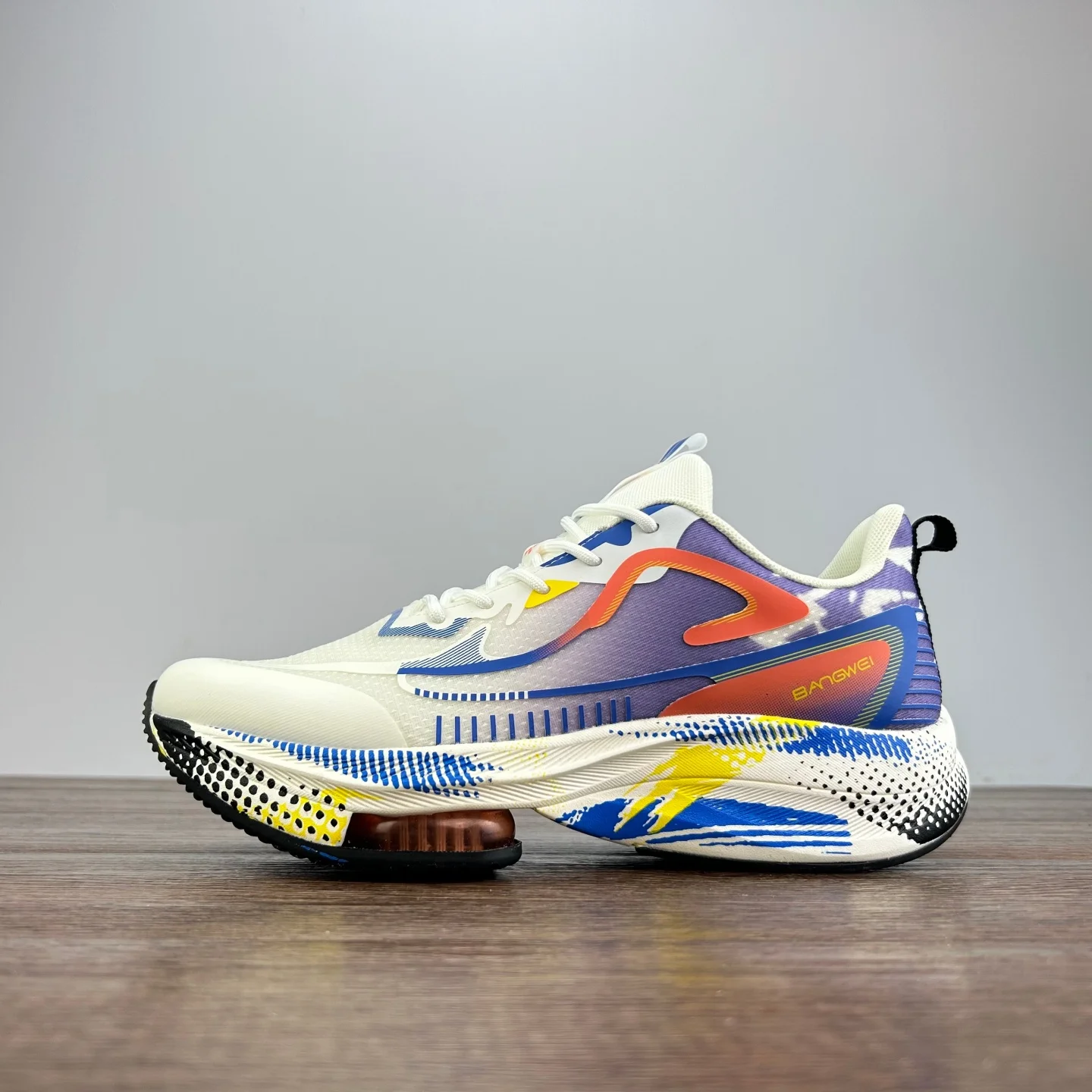 Men's Summer Running Shoes  Air Cushion Super Sports Shock Absorption Breathable Versatile Lightweight Comfortable