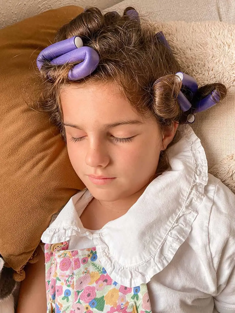 Flexible Hair Curlers to Sleep in, 20PCS Flexi Rods (1.4cm Sizes), No Heat Heatless Curling Set for Short Medium Long Hair view 7
