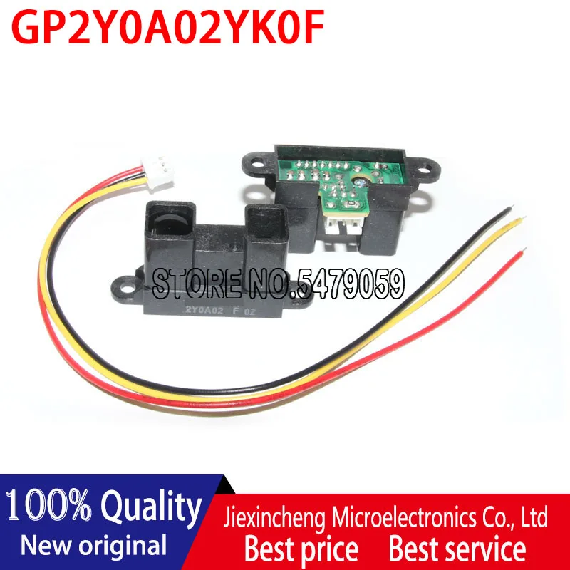 

5PCS GP2Y0A02YK0F 2Y0A02 GP2Y0A02 Infrared laser ranging sensor 20-150CM Distance sensor New original