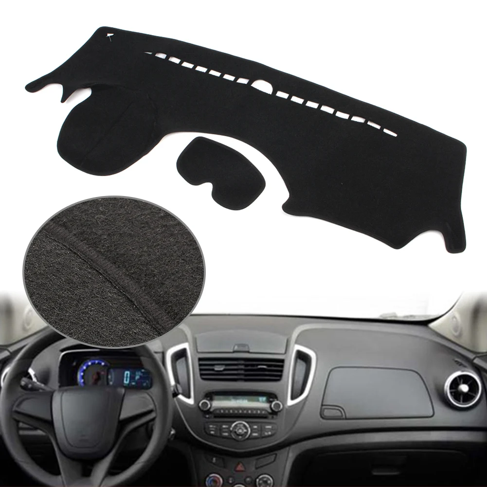 Car Dashboard Cover Anti-Slip Dash Mat Black Pad Sunproof Dashmat For Chevrolet Trax 2014 2015 2016 LHD