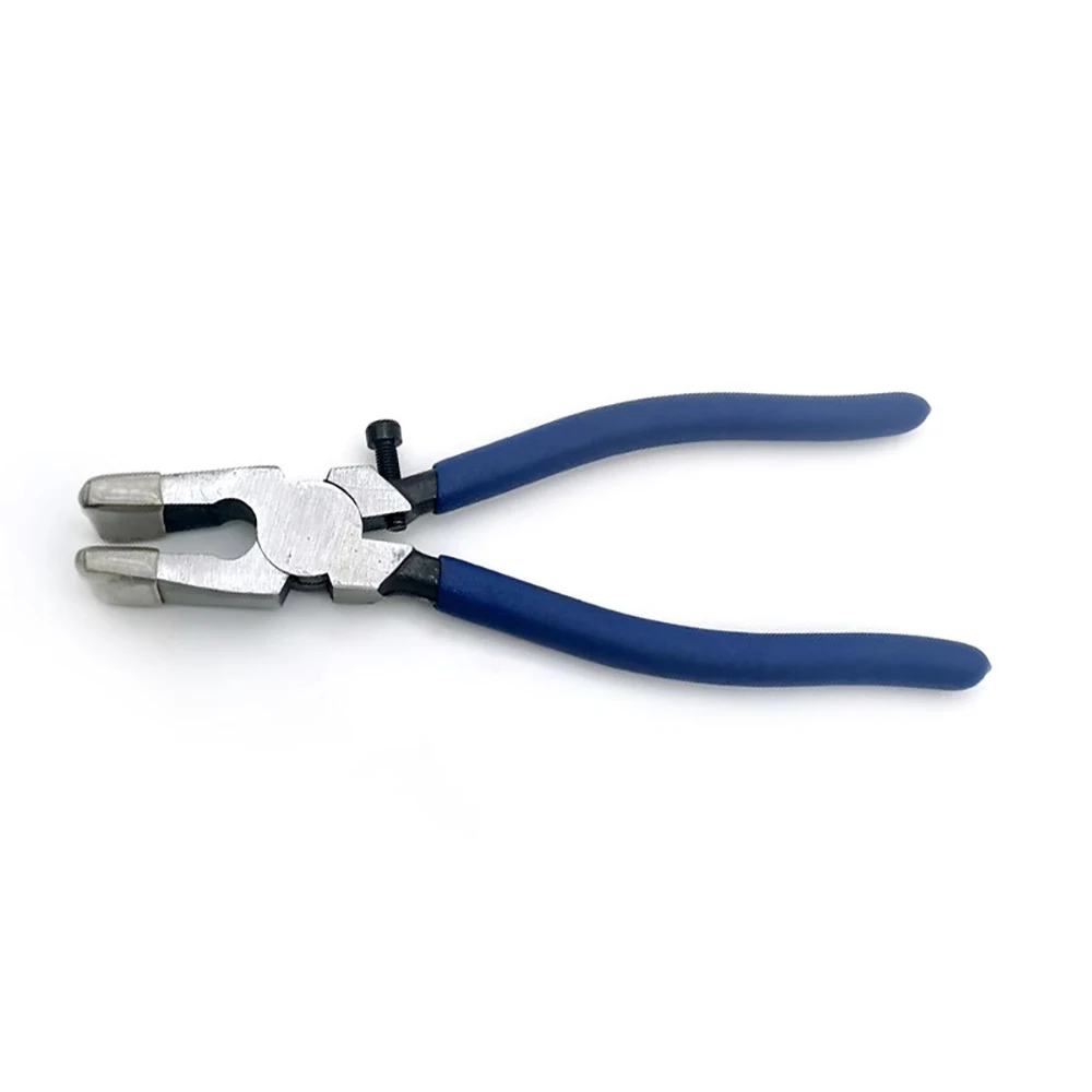 

Щипцы для стекла Щипцы для разрушения витража для поделок своими руками в стиле Тиффани - изогнутая челюсть с резиновыми наконечниками