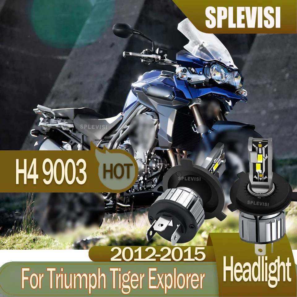 

LED H4 motorcycle headlight Durable for Rough Road Conditions Lifespan 60000hrs For Triumph Tiger Explorer 2012 2013 2014 2015