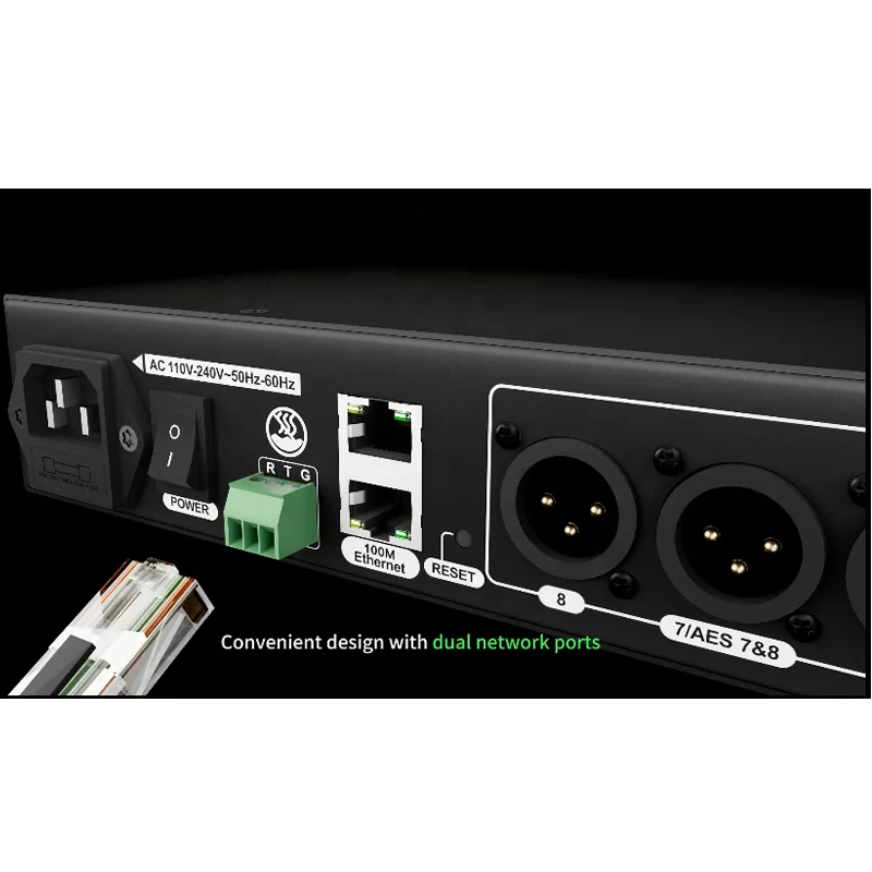 Picture 7: Digital Professional Audio System Audio 3 In 6 Out Processor Tweeter Speaker Subwoofer Line Array