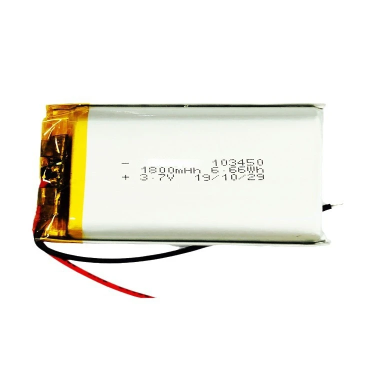 103450 3 7v 2000mah Polymer Lithium Battery Can Be Used for Replacing Batteries in Smart Robot Power Banks Fingerprint Locks