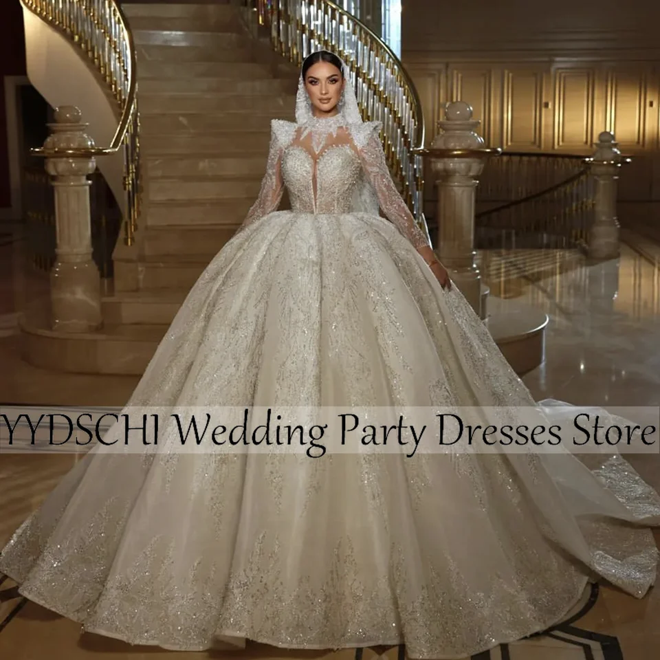 

Luxury Wedding Dress 2023 For Women Dress Applique Sweetheart Bridal Gown Lace Embroidery Ball Gown Appliques Sleeves For Women