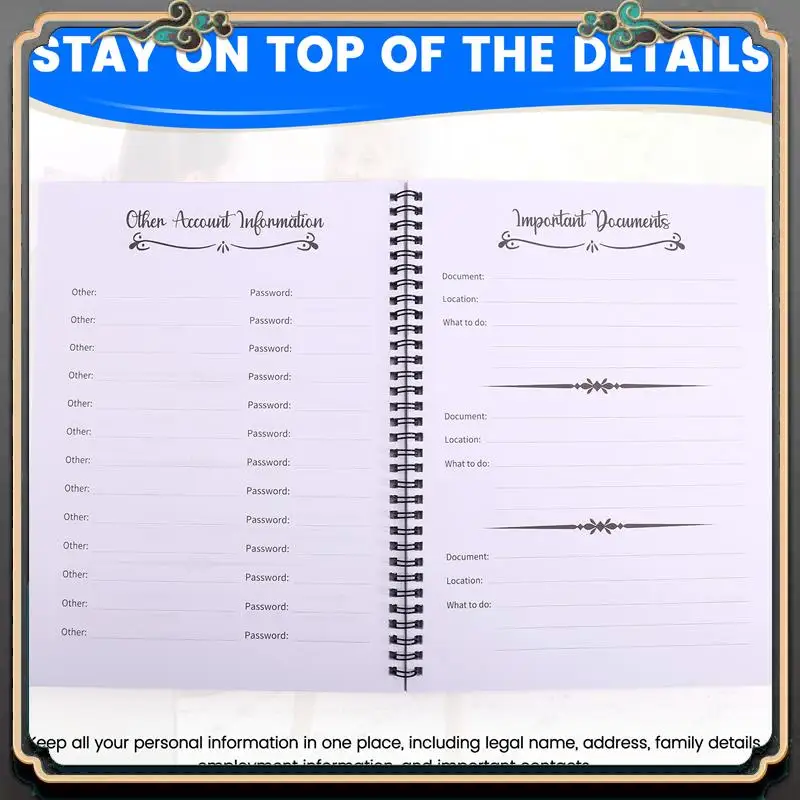 ASMA-Funny Sh-T I'm Dead End of Life Planner، مخطط نهاية الحياة، I'm Dead Now What Book Planner، ترتيبات نهائية موجهة #4